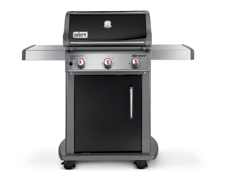 Weber Spirit E-310 Black 3-Burner Liquid Propane Gas Grill