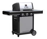 Char-Broil Commercial Series Grill and Griddle Combo Stainless Steel 3-Burner Liquid Propane and Natural Gas Infrared Gas Grill