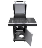 Char-Broil Commercial Series Grill and Griddle Combo Stainless Steel